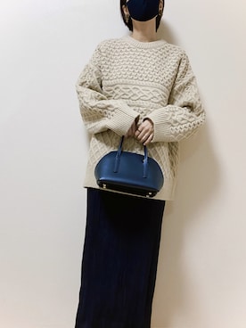 sayaさん（レディース・170cm）の冬コーディネート