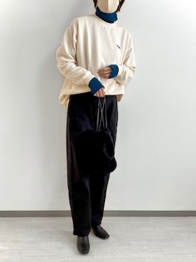 sayaさん（レディース・170cm）の冬コーディネート
