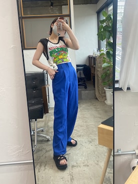 yuiさん（レディース・154cm）の夏コーディネート