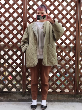 R.Mさん(レディース・159cm)の冬コーディネート