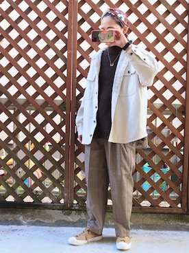 R.Mさん（レディース・159cm）の冬コーディネート