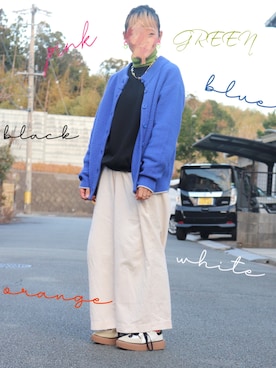 「Java（ジャバ）のアイテム」を使った、R.Mさん（レディース・159cm）の冬コーディネート