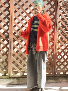 「Java（ジャバ）のアイテム」を使った、R.Mさん（レディース・159cm）の冬コーディネート