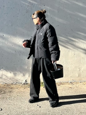 「８(eight)（エイト）のアイテム」を使った、M★★★さん（レディース・156cm）の冬コーディネート