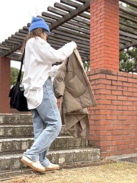 「CFT.（シフト）のアイテム（ジャケット/アウター）」を使った、M★★★さん（レディース・156cm）の冬コーディネート