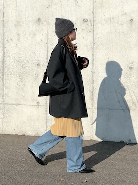 「reca（レカ）のアイテム」を使った、M★★★さん（レディース・156cm）の冬コーディネート