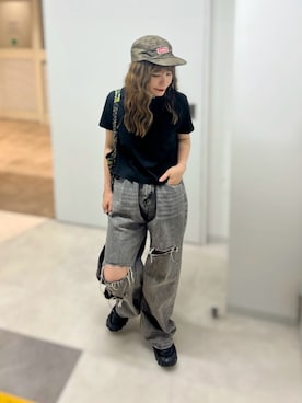 「RANAN（ラナン）のアイテム」を使った、M★★★さん（レディース・156cm）の夏コーディネート