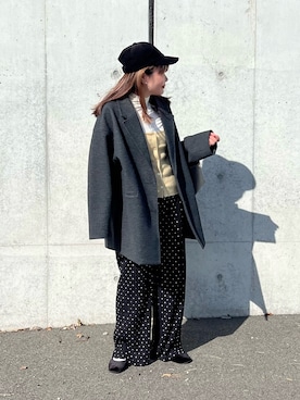 「THE YOn（ザヨン）のアイテム」を使った、M★★★さん（レディース・156cm）の冬コーディネート