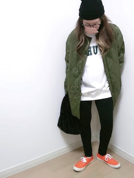 「URBAN RESEARCH（アーバンリサーチ）のアイテム（ブルゾン）」を使った、M★★★さん（レディース・156cm）の冬コーディネート