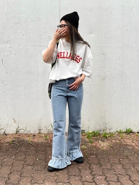 「reca（レカ）のアイテム」を使った、M★★★さん（骨格ストレート・レディース・156cm）の春コーディネート