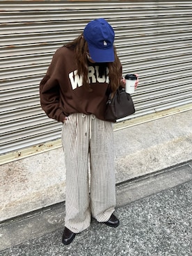 「reca（レカ）のアイテム」を使った、M★★★さん（レディース・156cm）の春コーディネート