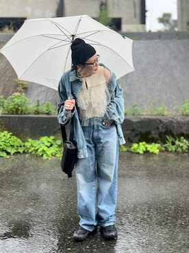 「アイテム（ジャケット/アウター）」を使った、M★★★さん（レディース・156cm）の夏コーディネート