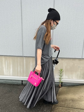 「オシャレウォーカー」｜「アイテム（その他）」を使った、M★★★さん（レディース・156cm）の夏コーディネート