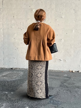 「アイテム（ヘアアクセサリー）」を使った、M★★★さん（レディース・156cm）の冬コーディネート