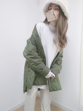 「URBAN RESEARCH（アーバンリサーチ）のアイテム（ブルゾン）」を使った、M★★★さん（レディース・156cm）の冬コーディネート