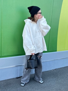 「Ch!iii BAG（チーバック）のアイテム」を使った、M★★★さん（骨格ストレート・レディース・156cm）の冬コーディネート