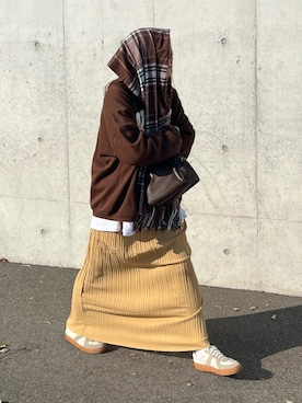 「reca（レカ）のアイテム」を使った、M★★★さん（レディース・156cm）の冬コーディネート