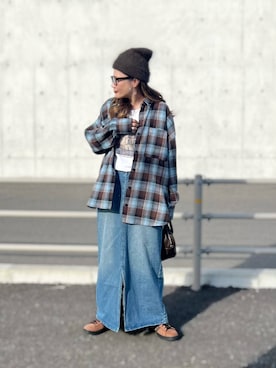 「アイテム（その他）」を使った、M★★★さん（レディース・156cm）の秋コーディネート