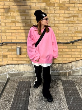 「アイテム（キャミソール）」を使った、M★★★さん（レディース・156cm）の秋コーディネート