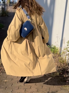 「バッグ」｜「アイテム（その他）」を使った、M★★★さん（レディース・156cm）の冬コーディネート