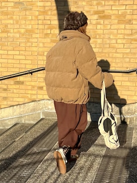 「アイテム（レッグウェア）」を使った、M★★★さん（レディース・156cm）の冬コーディネート