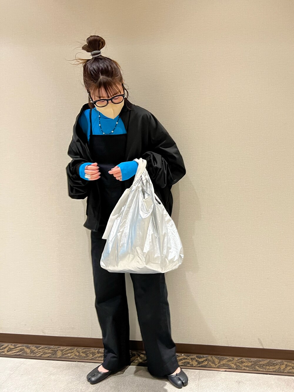M★★★さんの「【さらっと着れる】Lee/リー　リラックスサロペット（Lee）」を使ったコーディネートの1枚目の写真