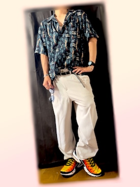「air max plus」｜msyさん（メンズ・168cm）の夏コーディネート