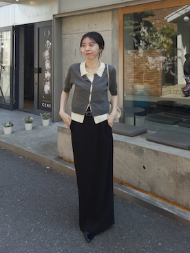 「CAPRICIEUX LE'MAGE（カプリシューレマージュ）のアイテム」を使った、mana_lemageさん（レディース・161cm）の春コーディネート