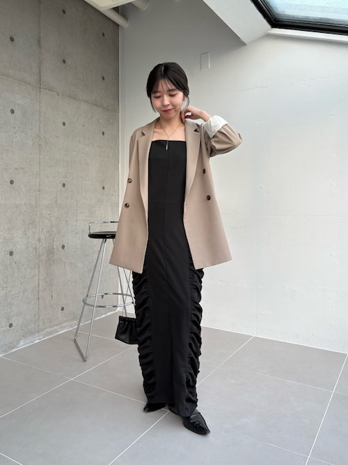 再販・サイズ展開あり・WEB限定カラー/グレージュ】Wテーラー