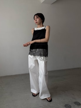 mana_lemageさん（レディース・161cm）の夏コーディネート