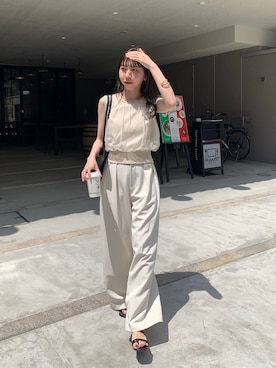 「アイテム（その他）」を使った、mana_lemageさん（レディース・161cm）の春コーディネート