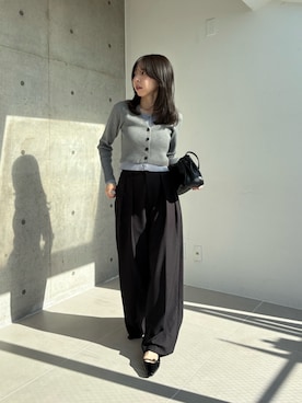 mana_lemageさん（レディース・161cm）の冬コーディネート