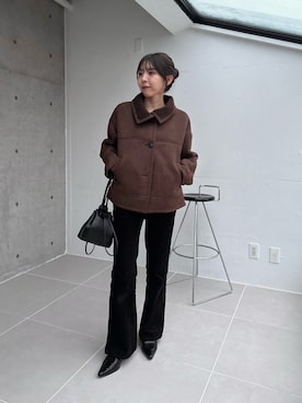 「アイテム（その他）」を使った、mana_lemageさん（レディース・161cm）の秋コーディネート