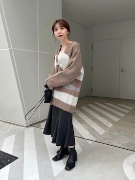 mana_lemageさん（レディース・161cm）の冬コーディネート