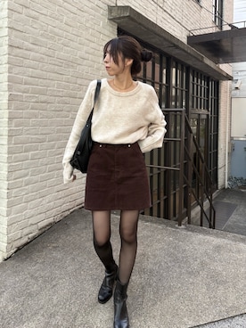 「アイテム（その他）」を使った、mana_lemageさん（レディース・161cm）の秋コーディネート