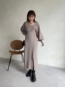 mana_lemageさん（レディース・161cm）の秋コーディネート