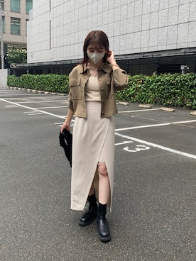 mana_lemageさん（レディース・161cm）の秋コーディネート