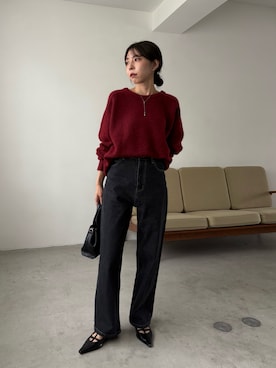 「アイテム（パンプス）」を使った、mana_lemageさん（レディース・161cm）の秋コーディネート