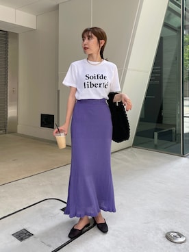 mana_lemageさん（レディース・161cm）の夏コーディネート