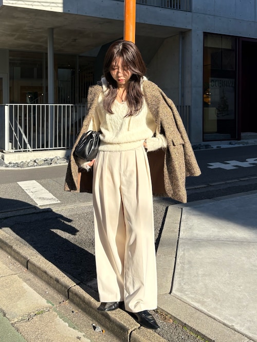 ツイードテーラーハーフコート（その他アウター）｜CAPRICIEUX LE'MAGE