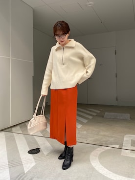 mana_lemageさん（レディース・161cm）の冬コーディネート