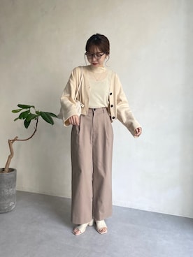 mana_lemageさん（レディース・161cm）の春コーディネート