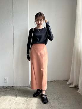 mana_lemageさん（レディース・161cm）の春コーディネート