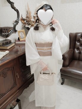 「merry jenny（メリージェニー）のアイテム（ブーツ）」を使った、ユイさん（レディース・159cm）の冬コーディネート