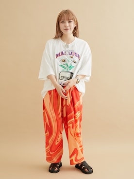 NATSUさん（レディース・155cm）の夏コーディネート