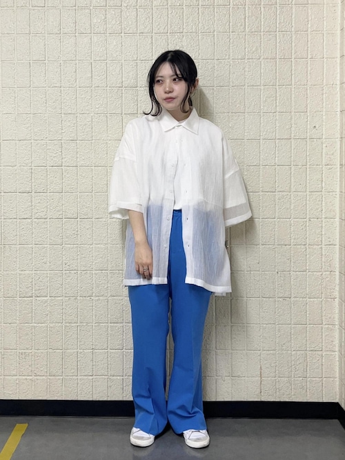 グッチ　スラックス　フレアパンツ セール】【influencer gucciさんコラボ】イージーフレアパンツ