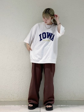 NATSUさん(レディース・155cm)の夏コーディネート