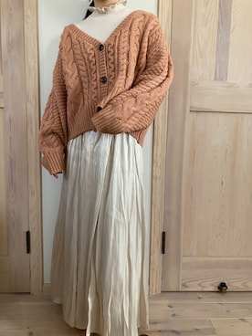 秋ウェーブさん（レディース・153cm）の春コーディネート