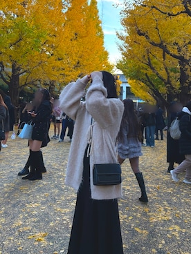 「apres jour clair（アプレジュールクレア）のアイテム」を使った、しゅらさん（レディース・162cm）の冬コーディネート