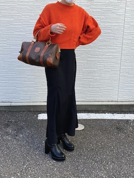 su-yanさん（レディース・160cm）の冬コーディネート